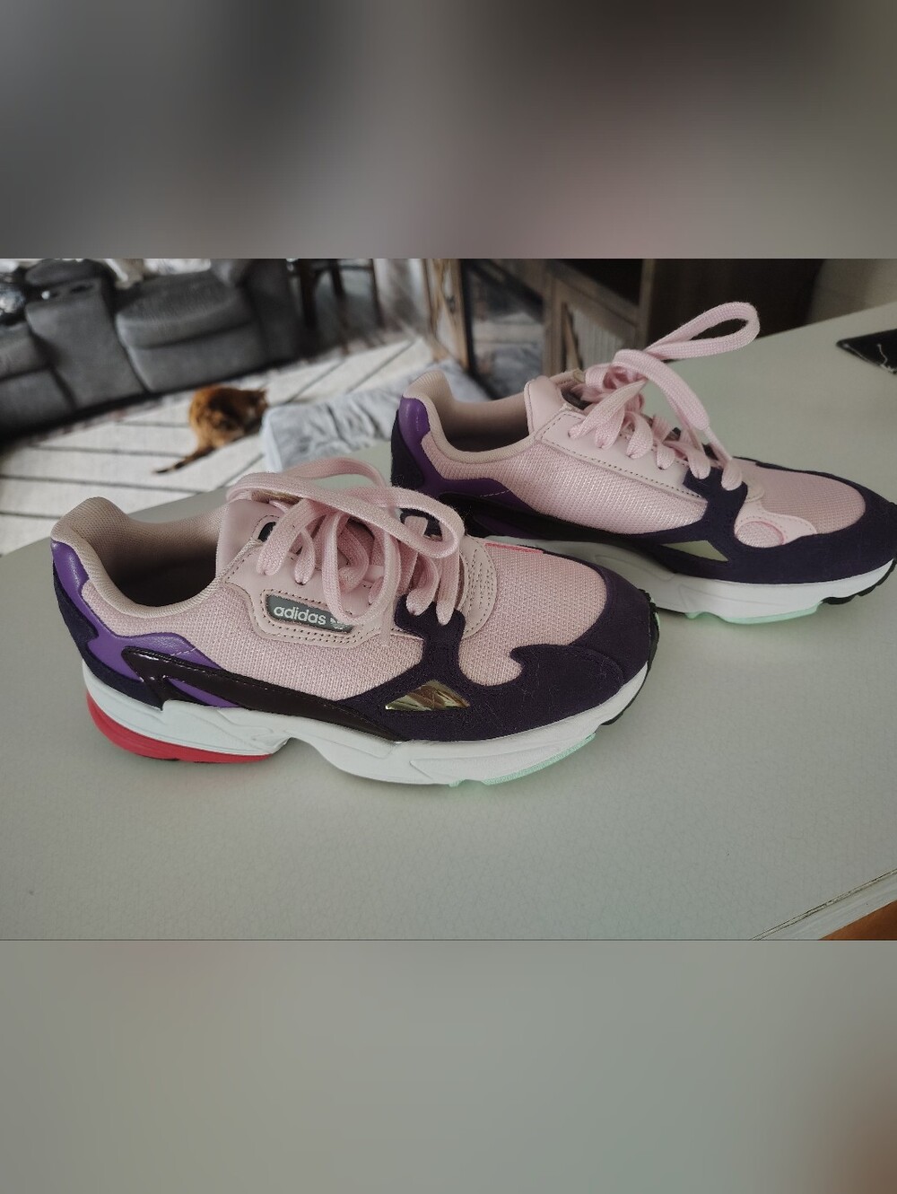 Adidas Women’s Pink & Purple Runner Sneakers Size 7.5 New W/Out Box